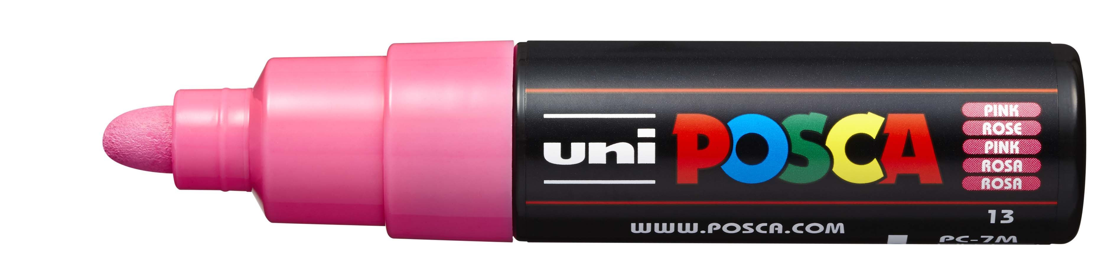 Marker Posca PC-7M nr13 Uni różowy