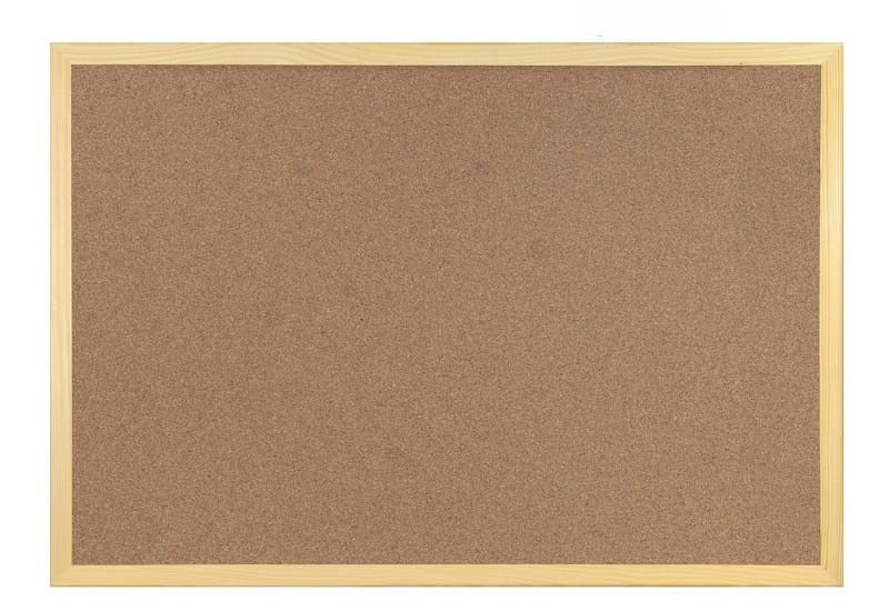 Tablica korkowa  60x90 w ramie drewnianej