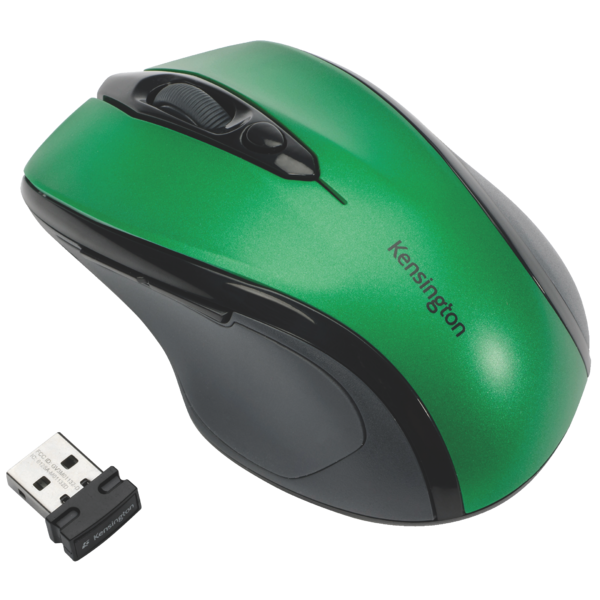 Bezprzewodowa mysz Kensington Pro Fit, zielona