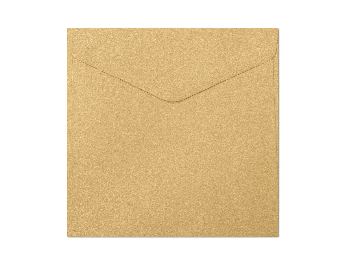 Koperta 160x160 mm Pearl złoty 10szt. Argo