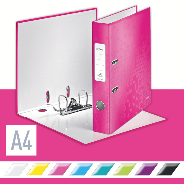Segregator Leitz WOW A4/50 180ST różowy