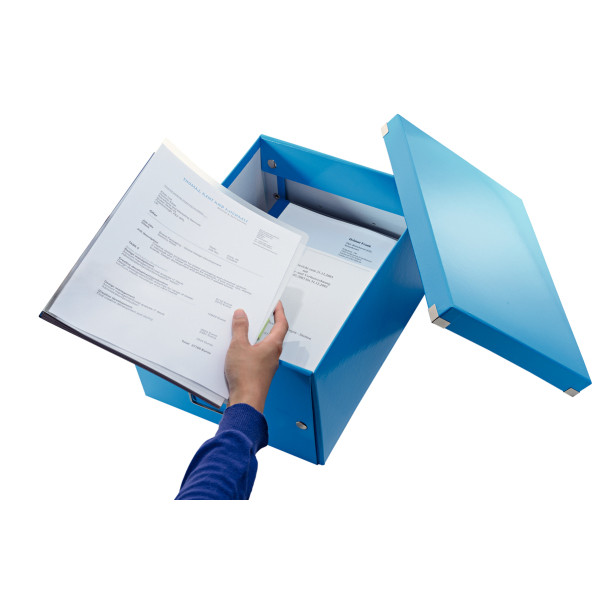 Pudło uniwersalne Leitz Click&Store WOW niebieskie