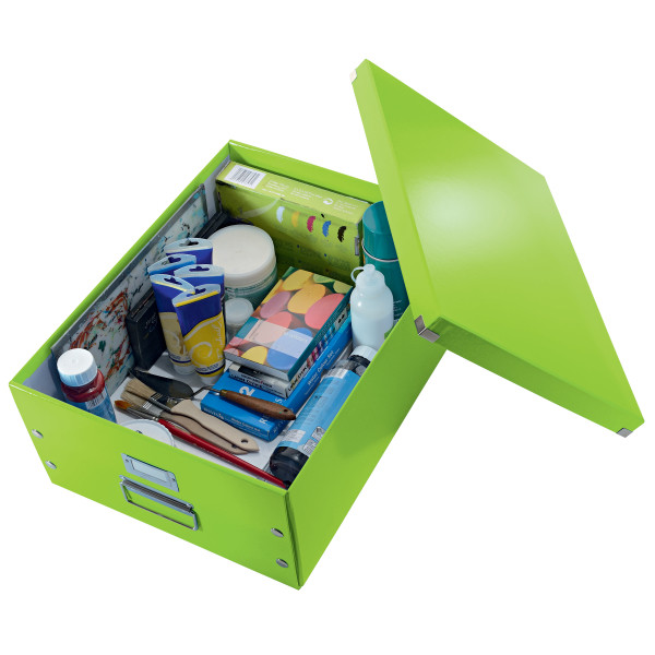 Pudełko do przechowywania A3 Leitz Click&Store WOW zielone