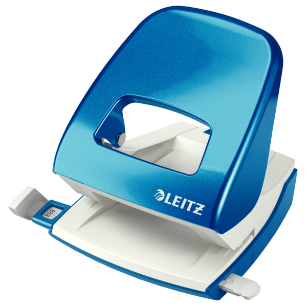 Dziurkacz Leitz WOW New NeXXt 5008 metaliczny niebieski (30k.)