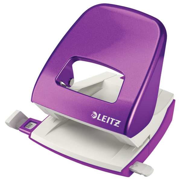 Dziurkacz Leitz WOW New NeXXt 5008 metaliczny fioletowy (30k.)