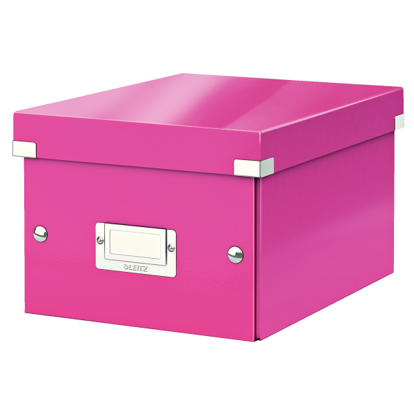 Pudło uniwersalne Leitz Click&Store WOW różowe