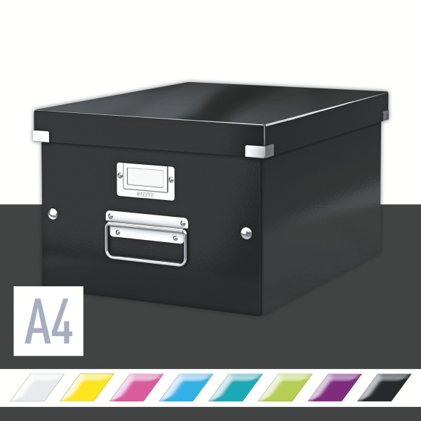 Pudło uniwersalne Leitz Click&Store WOW czarne