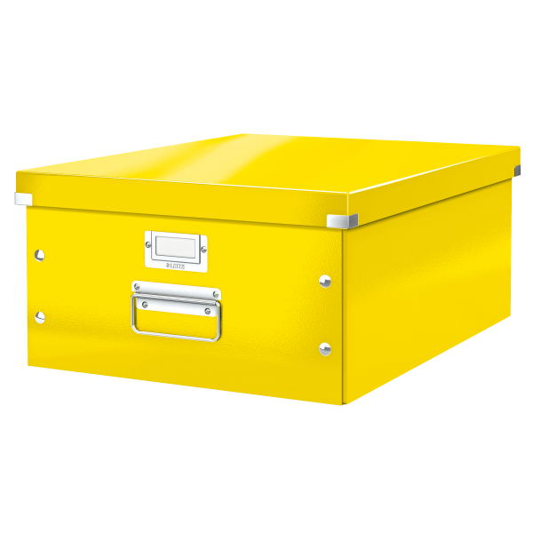 Pudełko do przechowywania A3 Leitz Click&Store WOW żółte
