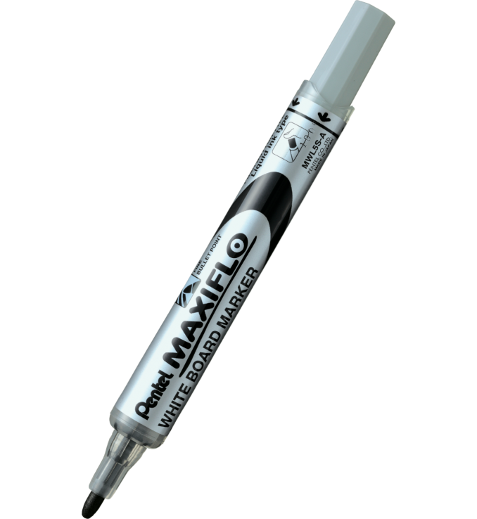 Marker suchościeralny Pentel Maxiflo Flex-Feel czarny