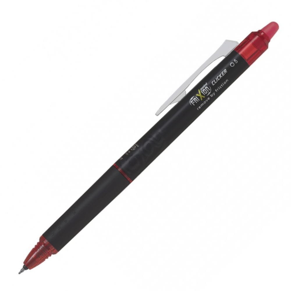 Pióro kulkowe Frixion Point clicker synergy 0,5 czerwony Pilot
