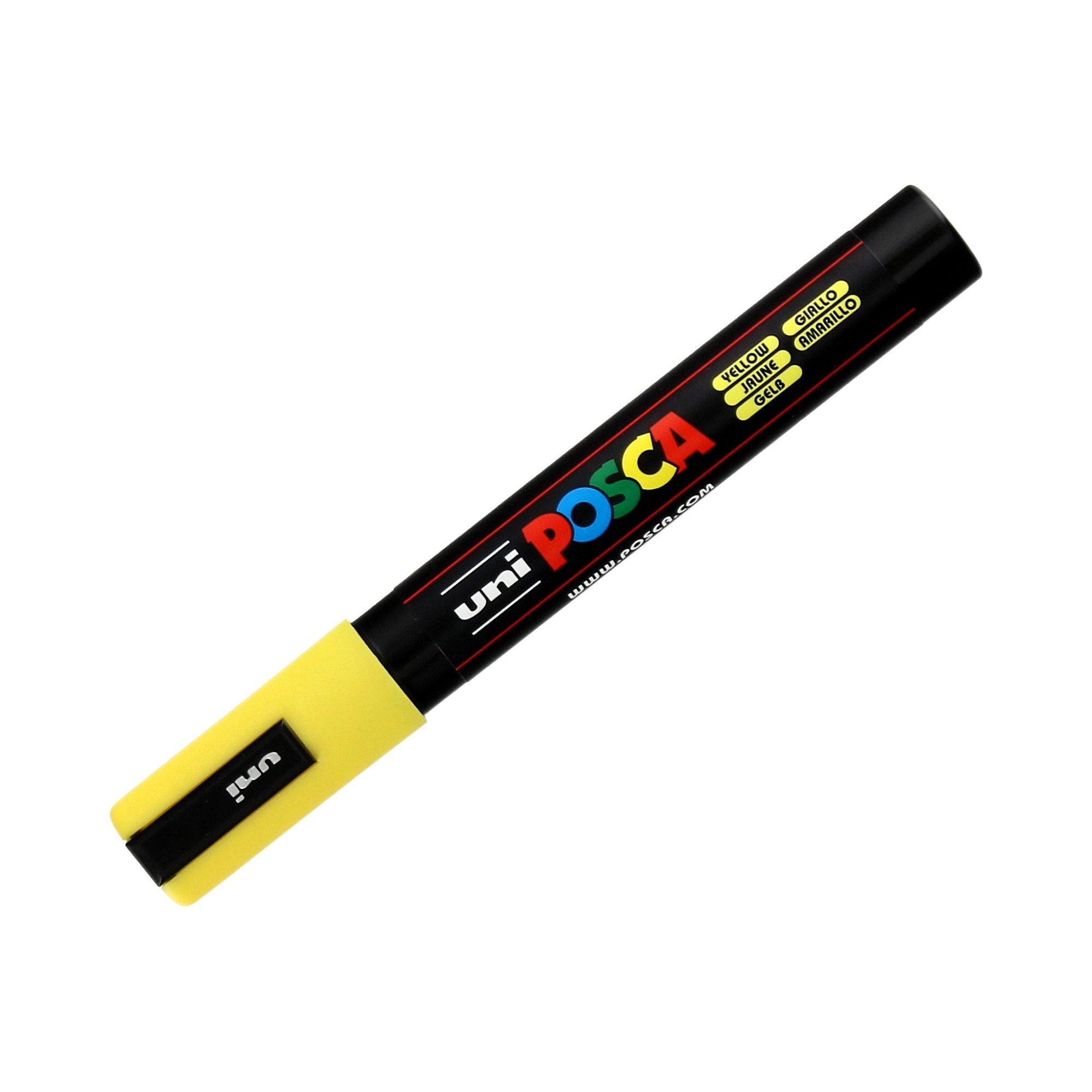 Marker kredowy PWE-5M Uni żółty