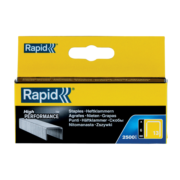 Zszywki tapicerskie Rapid 13/6 2500szt.