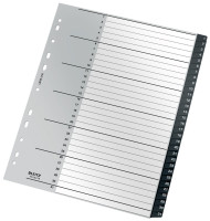 Przekładki A4 1-31 PP czrane Leitz Recycle