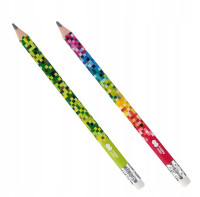 Ołówek do nauki pisania jumbo trójkątny 2B Pixi HA 3132 Happy Color