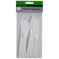 Zestaw szpachelek plastikowych 5szt. Simply