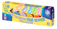 Farby plakatowe Astra 12 kolorów pastelowe