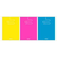 Zeszyt A5/16k. kratka Color Blocking Herlitz  9582966