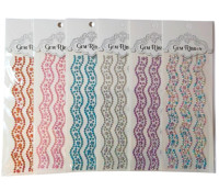 Ozdoba samoprzylepna 24x10 XJ-005 Gemribbon 903338 KTW