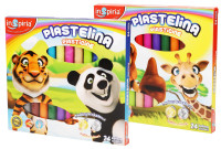 Plastelina dla dzieci 24 kolory Inspiria Schemat