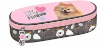 Piórnik saszetka usztywniona z wewnętrzną klapką MY LITTLE FRIEND SWEET POMERANIAN Majewski