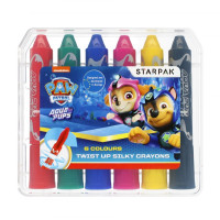 Kredki w sztyfcie wykręcane 6kol 518461 Starpak