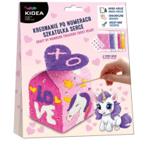 Kreowanie po numerach Szkatułka Serce Kidea KNSZSKA Derform