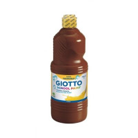 Farba tempera Giotto School Paint brązowa 1l Fila