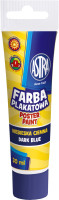 Farba plakatowa Astra tuba 30 ml niebieska ciemna