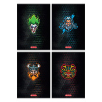 Zeszyt A4/60 kratka Game Avatars Herlitz
