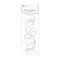 Perłowy dekor samoprzylepny Colette White DPDS-004 Dalprint