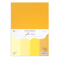 Zestaw papierów 220g - yellow tones A4/20ark DPPS-006 Dalprint