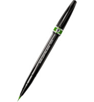 Pisak Brush Sign Pen Artist Pentel zielony