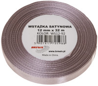Wstążka satynowa 38mm/32m Pudrowy róż WS38-92 Brewis