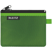 Saszetka podróżna Leitz WOW z 2 kieszonkami, S zielona